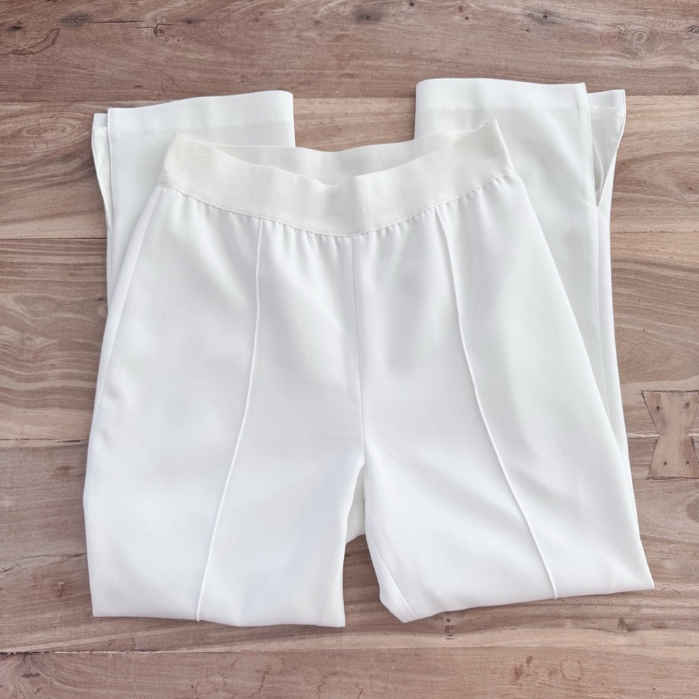 Cinq à Sept Atticus Capri Pants in Ivory
